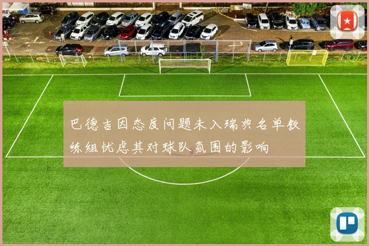 巴德吉因态度问题未入瑞典名单教练组忧虑其对球队氛围的影响